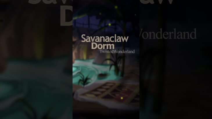 Savanaclaw Dorm – (RUKA Remix) / サバナクロー寮 Twisted Wonderland リミックス #shorts