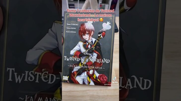 UNBOXING – Twisted-Wonderland – La Maison Heartslabyul T01 #twistedwonderland #manga