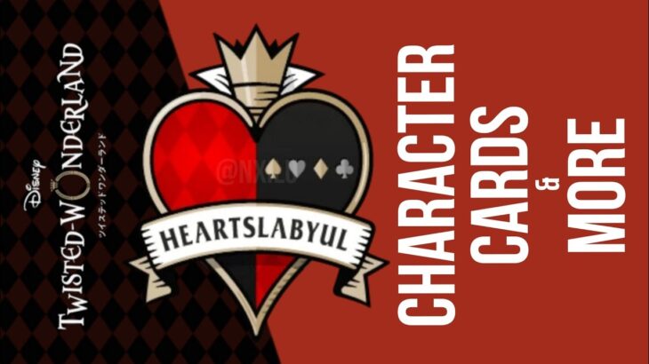 Twisted Wonderland – Heartslabyul – Character Cards and More.||ディズニー ツイステッドワンダーランド||