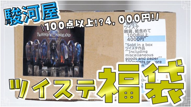 【#福袋】駿河屋のツイステ福袋4000円！100点以上入ってる中でトレイ先輩とジェイドを狙いたい！【アツポットの日常/#夫婦VTuber】