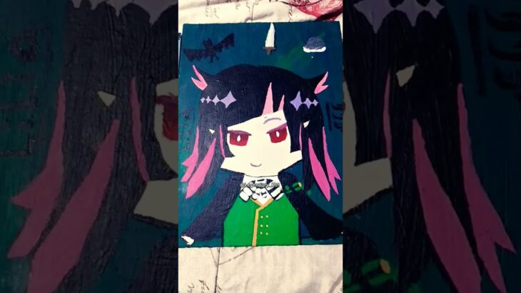 Twisted Wonderland Paintings #disneytwistedwonderland #liliavanrouge #heartslabyul #malleus
