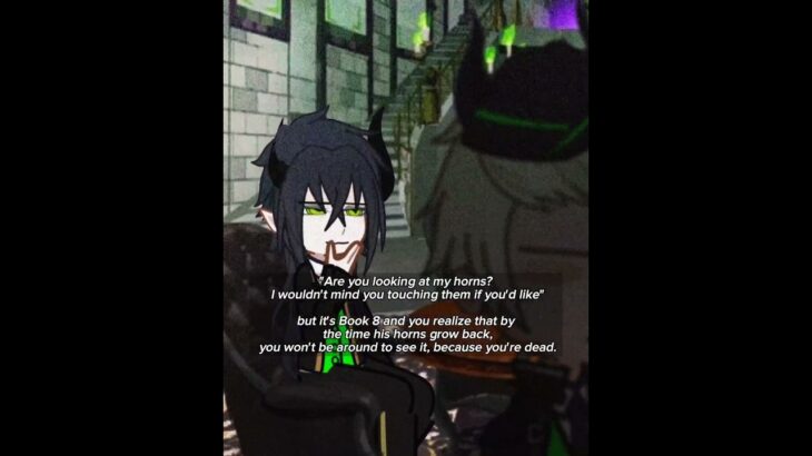 his horns were a sign of normalcy and stability if I’m being honest #twistedwonderland #twst