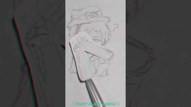 【twst】どこにも行けないね?#twst #ツイステ #ツイステッドワンダーランド #フロイド・リーチ #illustration #イラスト #アナログイラスト