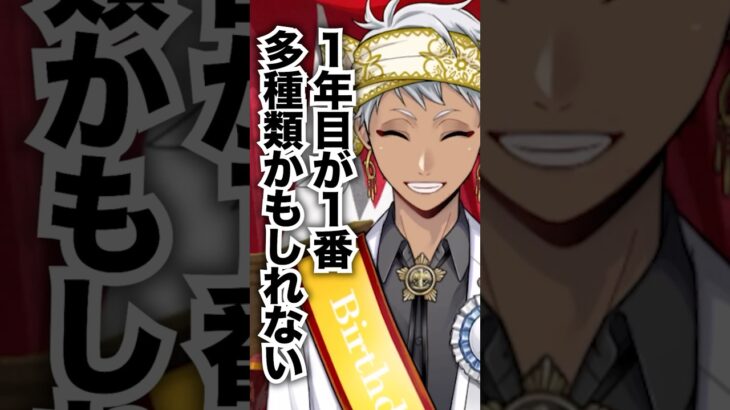 1年目が1番種類が多いかもしれない誕プレ#ツイステ#カリム#おめかしバースデ#誕生日#スカラビア寮#カリム誕#twst#ツイステッドワンダーランド#ゲーム実況#チマ