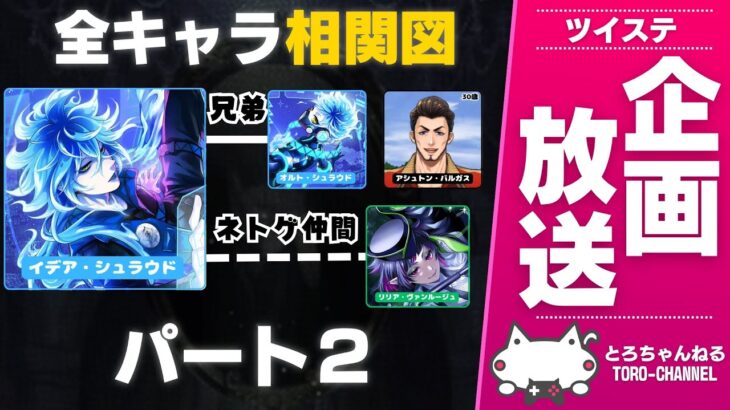 ツイステ企画『7章終了時点の全キャラ相関図を作ろう！② / ポム、イグニ、ディアソムニア、その他』【ツイステッドワンダーランド/ツイステ考察/twst/VTuber】