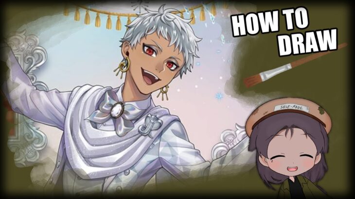 HBD Kalim! – How to draw! + Pulls [ツイステ]  Twisted Wonderland