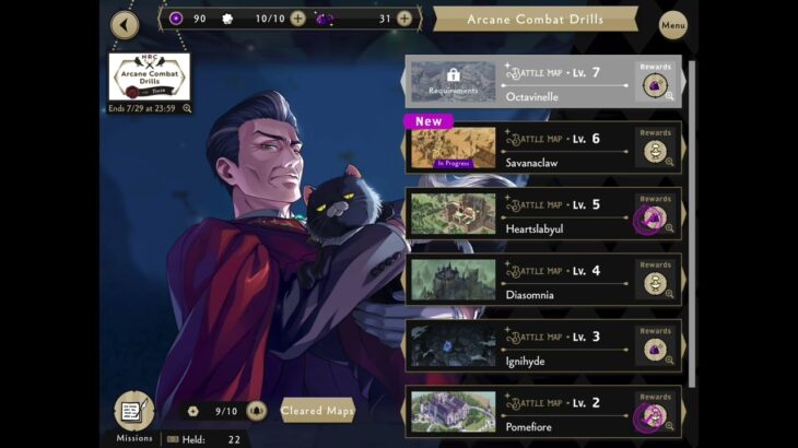 Twisted wonderland: Arcane Combat Drills BGM