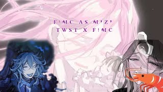 Twisted wonderland reacts to F!Mc as Mizi || Twisted wonderland x F!Mc || Twst x Alnst