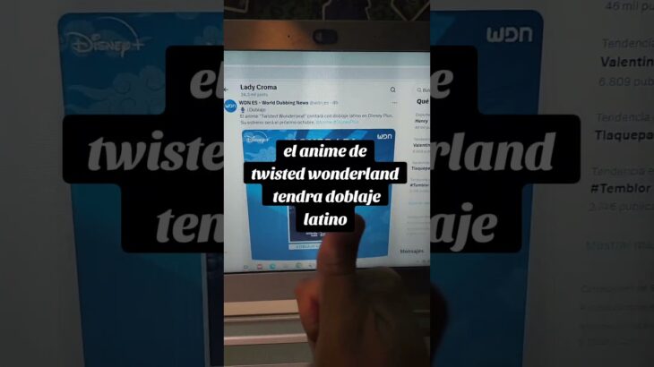 doblaje latino del anime #twistedwonderland #twst #videojuegos #disney #anime