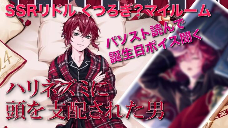 【リドル寮長生誕祭】全集中！ハリネズミの呼吸｜くつろぎマイルーム パソスト&誕生日ボイス ディズニー ツイステッドワンダーランド 実況【ツイステ】