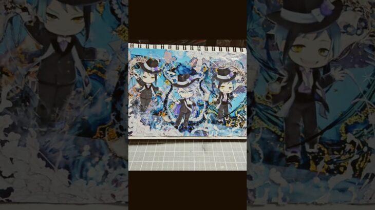 #ツイステッドワンダーランド #ツイステ #コラージ #キャラコラージュ #オクタヴィネル寮 #アズー ル・アーシェングロット #ジェイド・リーチ #フロ イド・リーチ